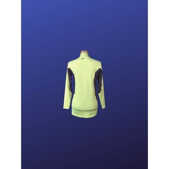 Reebok Running Top, Speedwick Fabric, NEON YELLOW/BLACK, Women's Small, NWOT - Picture 2 of 8